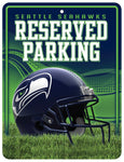Seattle Seahawks Sign Metal Parking