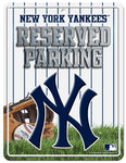 New York Yankees Sign Metal Parking