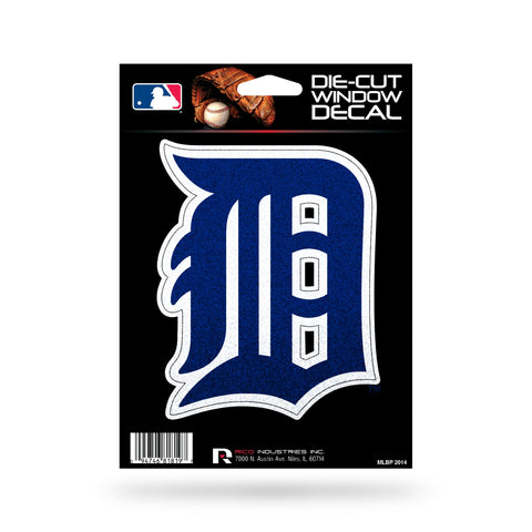 Detroit Tigers Decal 5.5x5 Die Cut Bling