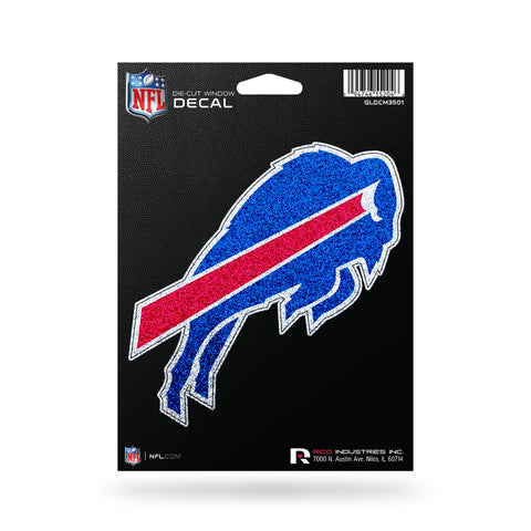 Buffalo Bills Decal 5.5x5 Die Cut Bling