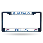 Buffalo Bills License Plate Frame Metal Navy