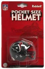 Houston Texans Helmet Riddell Pocket Pro VSR4 Style