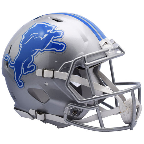 Detroit Lions Helmet Riddell Authentic Full Size Speed Style