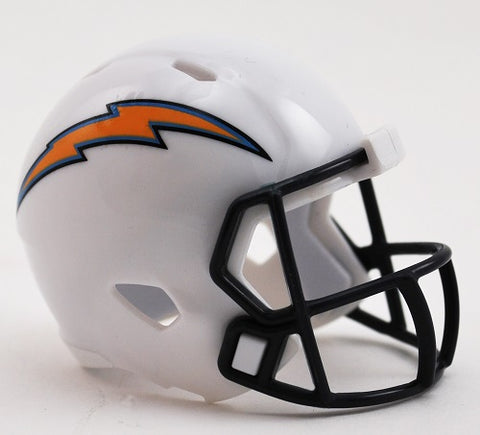 Los Angeles Chargers Helmet Riddell Pocket Pro Speed Style