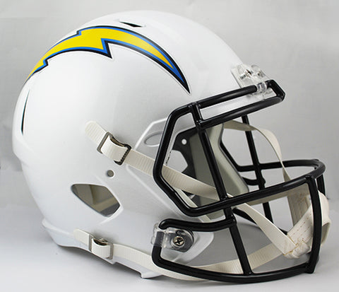 Los Angeles Chargers Helmet Riddell Replica Full Size Speed Style