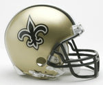 New Orleans Saints Replica Mini Helmet w/ Z2B Face Mask
