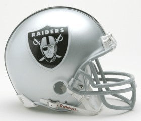 Oakland Raiders Replica Mini Helmet w/ Z2B Face Mask