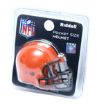 Cleveland Browns Helmet Riddell Pocket Pro VSR4 Style 2015
