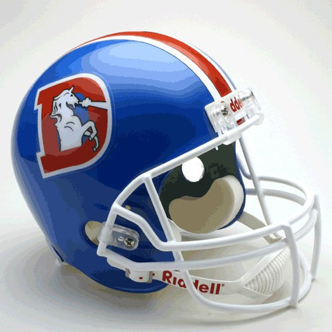 Denver Broncos 1975-96 Throwback Riddell Deluxe Replica Helmet