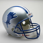 Detroit Lions Helmet Riddell Replica Full Size VSR4 Style 1983-2002 Throwback