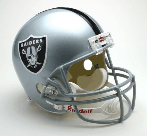 Oakland Raiders Riddell Deluxe Replica Helmet