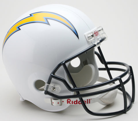 Los Angeles Chargers Helmet Riddell Replica Full Size VSR4 Style