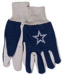 Dallas Cowboys Two Tone Youth Size Gloves