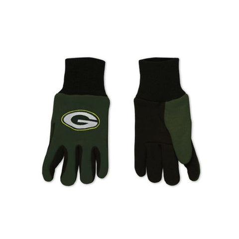 Green Bay Packers Two Tone Youth Size Gloves