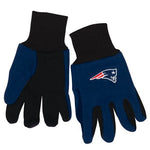 New England Patriots Two Tone Youth Size Gloves