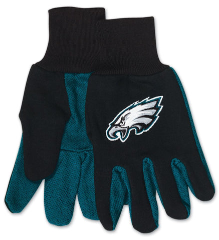 Philadelphia Eagles Two Tone Youth Size Gloves
