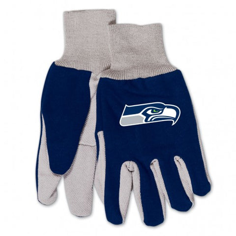 Seattle Seahawks Two Tone Gloves - Youth Size