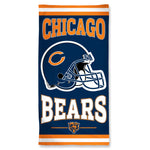 Chicago Bears Towel 30x60 Beach Style
