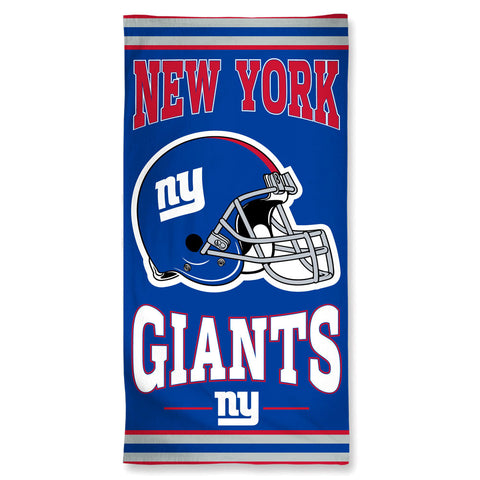 New York Giants Towel 30x60 Beach Style