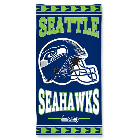 Seattle Seahawks Towel 30x60 Beach Style