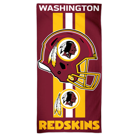 Washington Redskins Towel 30x60 Beach Style
