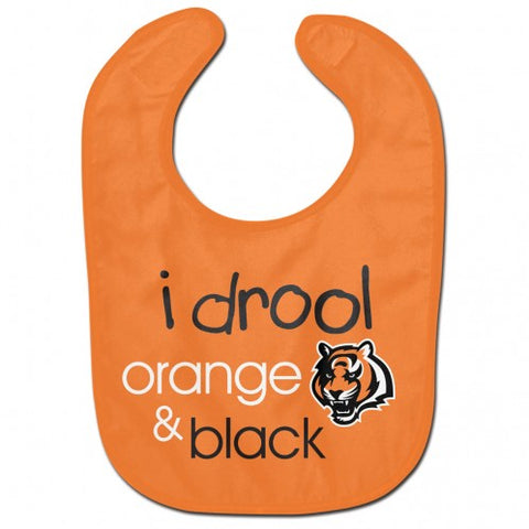 Cincinnati Bengals Baby Bib All Pro Style I Drool Design