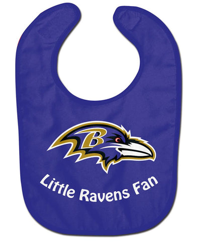 Baltimore Ravens All Pro Little Fan Baby Bib