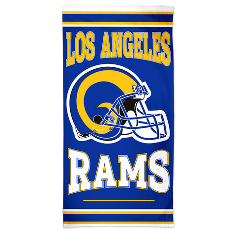 Los Angeles Rams Towel 30x60 Beach Style