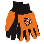 Cincinnati Bengals Two Tone Adult Size Gloves