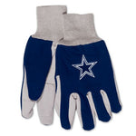 Dallas Cowboys Two Tone Adult Size Gloves