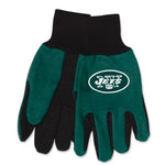 New York Jets Two Tone Adult Size Gloves