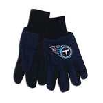 Tennessee Titans Two Tone Adult Size Gloves