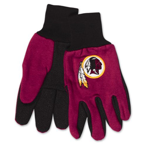 Washington Redskins Two Tone Adult Size Gloves