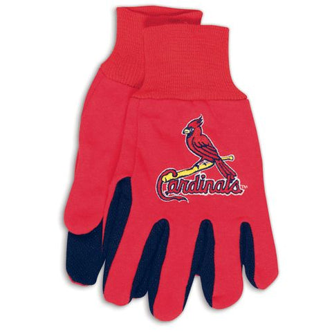 St. Louis Cardinals Two Tone Gloves - Adult Size